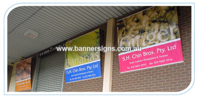 4m by 3m Vinyl PVC Banner for shop signs in Sydney