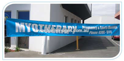 6m by .5m Vinyl PVC Banner for advertisment in Melbourne