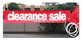 Standard Premade banner sign CLEARANCE SALE