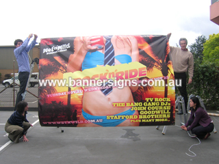 5m large outdoor banner signage for outdoor display and advertising