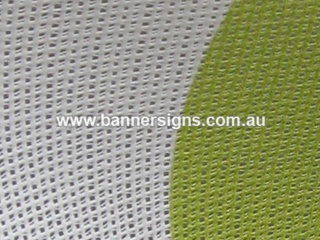 mesh banners