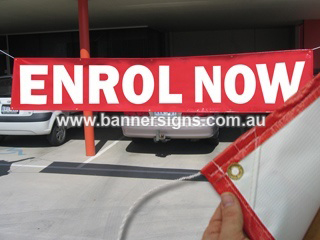 Enroll Now banner for sale